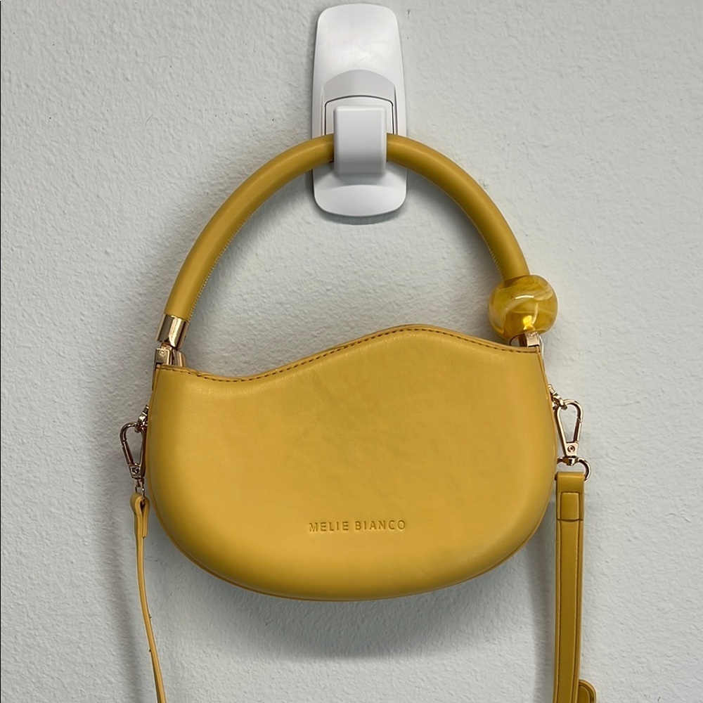 Melie Bianco | Jennie Recycled Vegan Crossbody Bag ✨Yellow